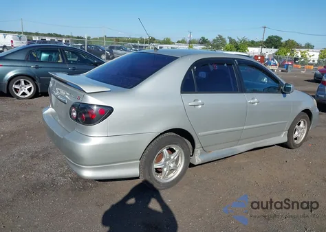 2004 Toyota Corolla S from USA, damaged, VIN 2T1BR32E94C250552